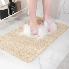 Non Slip Bathtub Mat, Anti Slip Shower Mat, Fast Drying Bath Tub Mats, Foot Scrubber Mat, Anti Slip Mat for Tub,