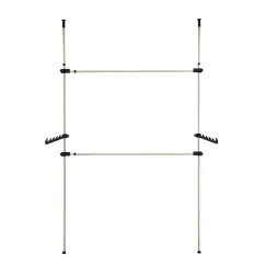 Heavy Duty Adjust Clothes Rail Storage Garment Shelf Hanging Display Stand Rack