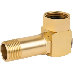 Garden Hose Adapter, Brass Replacement Part Swivel, Hose Reel Parts Fittings