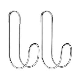 2 Pcs Flexible Garden Hose Storage Hook-Stainless Steel Water Hose Hanger Support Up to 44lbs-Hanging Stainless Hose Holder for Indoor Outdoor Home Garden Water Hose Storage