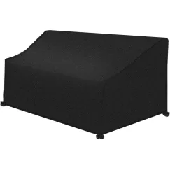 Garden Bench Cover - Garden Bench Cover - Garden Bench Cover - Garden Furniture Cover - Waterproof - 210D Oxford Cloth - Black - 224*83*84cm