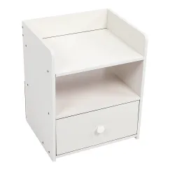 Bedside Tables Side Table Nightstand Storage Drawer Shelf Bedroom