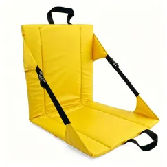 Outdoor Thickened Anti-Dirty Cushion – Moisture-Proof Seat Pad for Camping, Concerts and Outdoors – Yellow