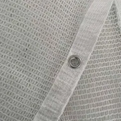30% Sunblock Shade Cloth Garden Shade Mesh Tarp with Eyelets and Ropes UV Resistant Sunblock Shade Cloth for Garden, Pergola, Patio Plants, Greenhouse，Outdoor(2x6.0m/6.6x19.7ft)