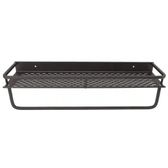 Shower Caddy Grey Shower Organizer Shelf Easy Install Aluminium Alloy Large Capacity Shower Accessory for Bathroom Home 50cm / 19.7in