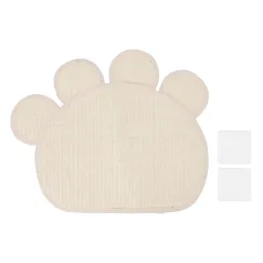 Sisal Cat Scratcher Mat Cute Shape Grinding Claw Protecting Furniture Cat Floor Scratching Pad for Cats Kittens