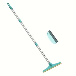Blue Yellow pet hair remover broom, pet cleaning supplies, pet hair removal, Australian pet owners, carpet pet hair cleaner, floor pet hair cleaner, pet hair broom Australia, pet hair brush, lint remover broom