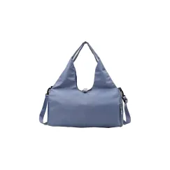 Gym Tote Bag with Shoe Compartment and Wet Dry Storage Pockets for Women Travel Duffel Bag Yoga Gym Bags with Yoga Mat Holder -Blue
