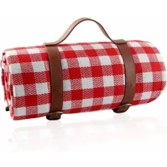 Picnic blanket - Sand-resistant beach blanket - Large foldable, portable, waterproof beach mat - Suitable for garden, camping and beach - 150x200cm