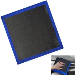 Car clay cloth - Car wash towel - Car cleaning towel - Clay bar - Clay towel - Clay bar towel - Car cleaning - detailing cloth - perforated polishing cloth - cleaning cloth - for car detailing, car cleaning, disinfection - 30*30 cm - blue