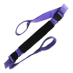 Yoga Strap Yoga Stretching Strap Premium Fitness Portable Exercise Dance - Purple