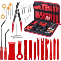 High Quality 28Pcs Auto Mechanic Tool Kit Car Cleaning Kit Car Cover Fastener Accessories Clip Removal Repair Tools