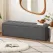 Artiss Storage Ottoman Blanket Box 140cm Linen Dark Grey