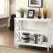 Artiss Console Table 3-tier White Polly