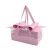 5PCS Bow Gift Box Transparent PVC Design with Ribbon Wedding Party Favor Boxes - Pink