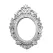 Vintage Picture Frames Tiny Picture Frames Antique Photo Frame Mini Vintage Frame Ornate Resin Oval Frame Table Top Display Frame Home Wedding Decor 2.8×2.1 in Gold