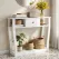 Artiss Console Table Entryway Hallway Sofa Side Table Drawer Shelf 100CM White