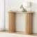 Artiss Console Table Oval 115CM Pine Blake