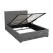 Artiss Bed Frame Double Size Gas Lift Grey TIYO