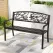 Gardeon Outdoor Bench Seat Garden Steel Outdoor Furniture 3 Seater Park Bronze