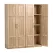 Artiss 2x Buffet Sideboard Cabinet Pantry Hutch Kitchen Storage Organiser Pine