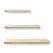 Artiss Floating Wall Shelf Set of 3 Oak