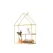 Wooden Iron Wall Shelf Living Room Kitchen Bathroom Elegant Exquisite Wall Mounted Storage Shelf Cabin Double Layer Golden