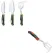 Garden Tools Set, 3 Pack Heavy Duty Gardening Tools Set Include Garden Shovel + Hand Rake Garden Tool, Heavy Duty Hand Cultivators for Gardening