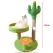 Green Cactus Pineapple Cat Tree with Scratching Post & Cozy Perch - Multi-Level Cat Tower with Flower Platform and Hanging Ball for Indoor Cats