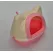 YES4PETS Medium Hooded Cat Toilet Litter Box Tray House With Scoop Pink