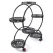 6 Pot Plant Stand with Wheels 4 Tier Rolling Plant Shelf Flower Display Rack Black