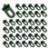 Greenhouse Clamps Set of 50 with Extra Strong Grip and Eyelets - The Best Trellis and Plant Holder for Your Greenhouse - Greenhouse Accessories