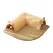 Washable Cat Tunnel Nest Corner Passage Cat House Easy Clean Pet Furniture - Brown-S