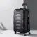 Wanderlite 28 Inch Luggage with TSA Lock Spinner Travel Suitcase Carry On Hard Shell Luggage Case Black