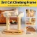 Rotating Cat Tree Cat Condo All in One Scratching Post Sturdy Non Shedding
