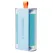 Double Roller Washable Lint Remover with Dust Cover, Portable Reusable Pet Hair and Dust Sticky Roller—Blue