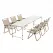 Weisshorn 7pc Camping Table Chair Set Outdoor Folding Aluminium Portable Picnic