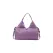 Gym Tote Bag with Shoe Compartment and Wet Dry Storage Pockets for Women Travel Duffel Bag Yoga Gym Bags with Yoga Mat Holder -Purple