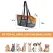 Pet Carrier Bag, Dog Purse,Cat Carrier Pet Handbag, Breathable Mesh Design for Small Dogs and Cats,Lightweight Panoramic Pet Bag