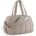 Gym Bag for Woman, 24L Carry on Travel Duffle Bag with Wet Pocket, Water Resistant Weekender Bags for Sports, Trips, Camel