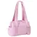 Mini Gym Bag for Women with Adjustable Wide Strap - Lightweight Waterproof Duffle & Crossbody Travel Bag with Wet/Dry Compartments, Multi-Pocket Design for Gym Clothes & Essentials（Pink）