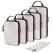Compression Packing Cubes, 6 Set/4 Set/2 Set Travel Packing Cubes for Carry on Suitcases, Compression Suitcase Organizers Bag Set & Travel Cubes for Luggage, Lightweight Packing Organizers