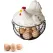 Egg basket, egg holder, egg storage, metal fruit bowl, chicken pattern, ceramic egg storage basket, iron basket for 15 eggs, egg holder, storage case, container