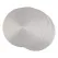 4 Piece DII Woven Placemats Collection Metallic Round Placemat Set, 11.8", Platinum SilverDecorative Sparkle Bling