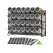 4 Tier Metal Spice Rack + 28 Glass Jars - Kitchen Pantry Herb Storage Organiser