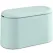 Trash Can - Sensor Trash Can - Sturdy - Countertop Waste Bin - Mini Trash Can - Desktop - Tabletop Waste Bin - Plastic Trash Can - Bathroom Waste Bin - Recycling Waste Bin - Car Trash Can - Blue - Office Trash Cans - Home / Office