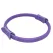 Multicolor Yoga Circle Crescent Handle Pilates Ring for Body Toning Exercise - Purple