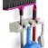 Mop and Broom Organizer Wall Mount - Easy to Install Mop and Broom Holder Wall Mount for Storing Cleaning Supplies - Organizer Utility Racks Mop Holder and Broom Hanger (3 Slots, White)