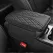 Car Center Console Cover, Upgraded Leather Car Armrest Cover, Beige | Middle Console Cover with 2 Storage Pockets, Non-Slip Car Interior Accessories, Fits All Sedans SUVs Trucks