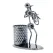 Pen Holders Iron Pen Case Iron Pen Holder Model Desktop Desktop Pen Holder Made of metal iron, strong and durable